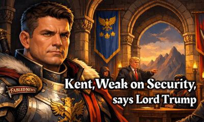 Joe Kent Weak on Security Says Lord Trump
